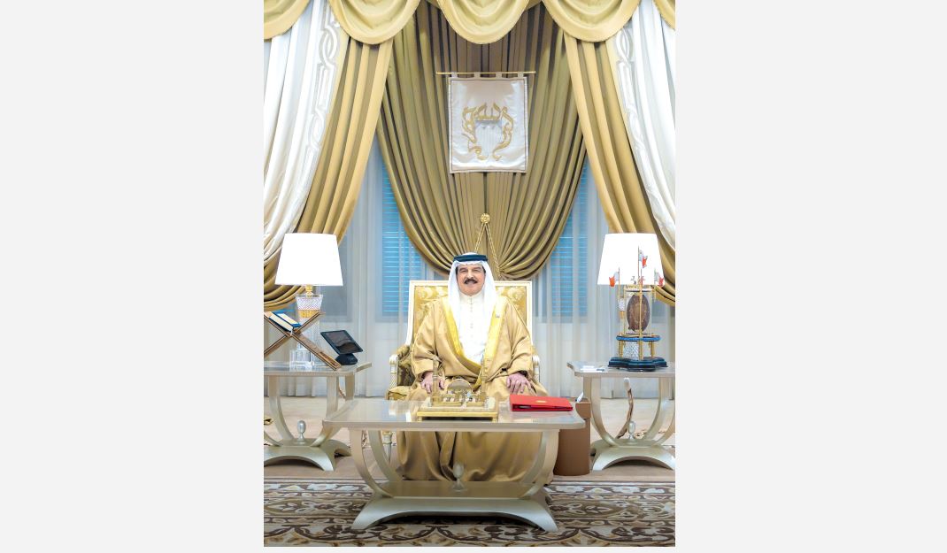 PLEDGE OF LOYALTY: King Hamad has expressed appreciation to members of the Royal Family and citizens for their support and loyalty to Bahrain